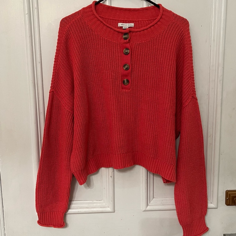 XL American Eagle cropped sweater